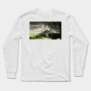 Misty Morn - Magpie Springs - Adelaide Hills Wine Region - Fleurieu Peninsula by South Australian artist Avril Thomas Long Sleeve T-Shirt